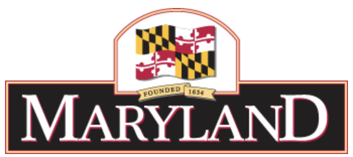 Official Maryland State Government Seal used for fingerprinting compliance